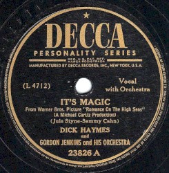 It's Magic / It's You or No One