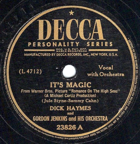 It's Magic / It's You or No One