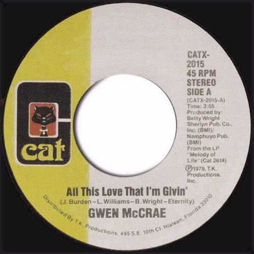 All This Love That I’m Givin’ / Maybe I’ll Find Somebody New