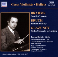 Brahms: Double Conceerto / Bruch: Scottish Fantasy / Glazunov: Violin Concerto in A minor