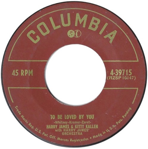 To Be Loved by You / When I Dream