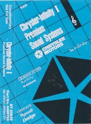 Chrysler-Infinity I Premium Sound Systems