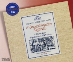 6 Brandenburgische Konzerte / 4 Ouvertüren / Tripelkonzert, BWV 1044