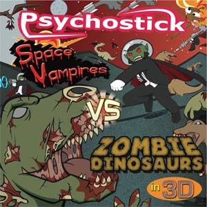 Space Vampires VS Zombie Dinosaurs in 3‐D