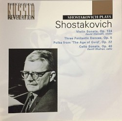 Shostakovich Plays Shostakovich