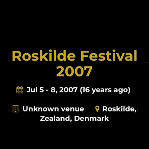 roskilde festival (astoria), roskilde
