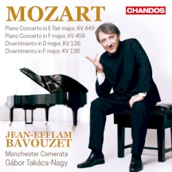 Piano Concerto in E-flat major, KV 449 / Piano Concerto in F major, KV 459 / Divertimento in D major, KV 136 / Divertimento in F major, KV 138
