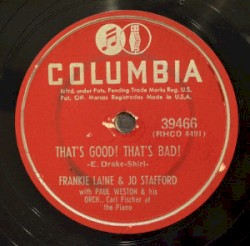 That's Good! That's Bad! / In the Cool, Cool, Cool of the Evening