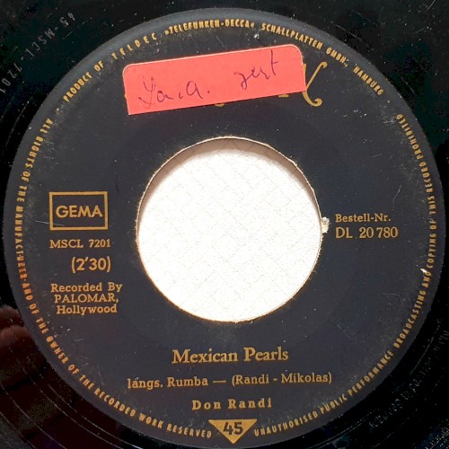 Mexican Pearls / I Don’t Wanna Be Kissed