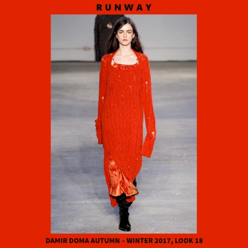 Damir Doma Autumn – Winter 2017, look 18