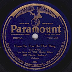 Come On, Coot Do That Thing / Have Your Chill, I'll Be Here When Your Fever Rises
