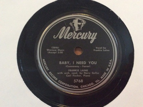 Baby, I Need You / Yes, My Dear