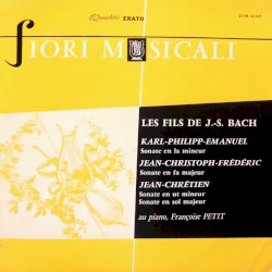 Quatre Sonates de trois fils de J.-S. Bach