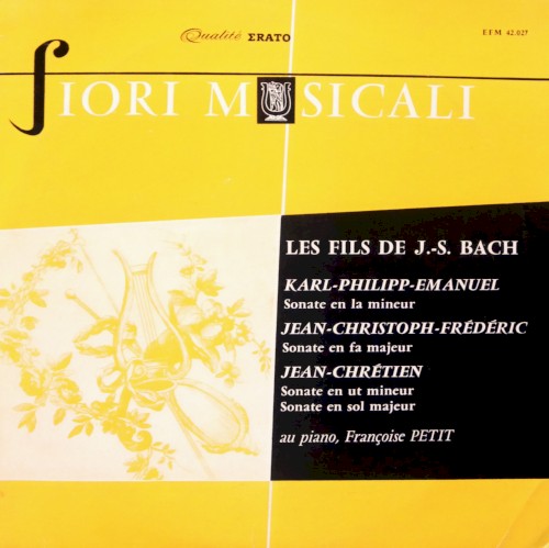 Quatre Sonates de trois fils de J.-S. Bach