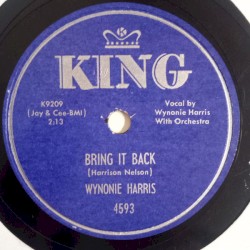 Bring It Back / Bad News Baby (There'll Be No Rockin' Tonight)