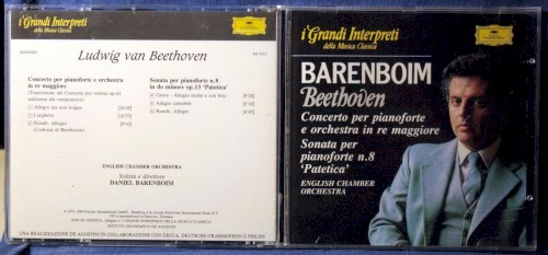 Concerto per pianoforte e orchestra in re maggiore / Sonata per pianoforte n.8 'Patetica'