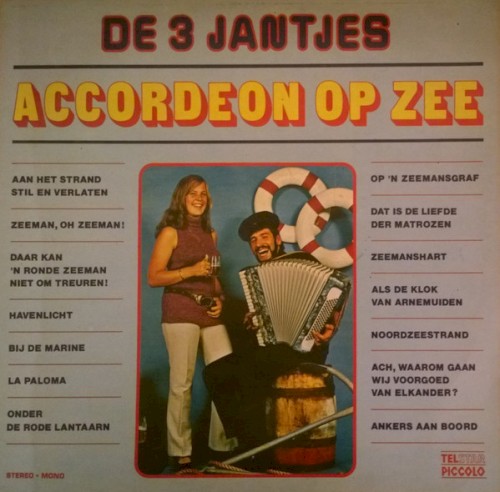 Accordeon op zee