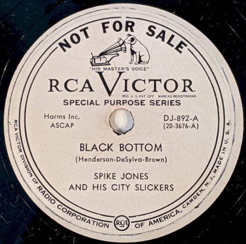 Black Bottom / Doin' the New Raccoon