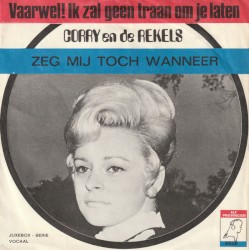 Vaarwel! Ik zal geen traan om je laten