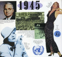 A Time to Remember: 1945