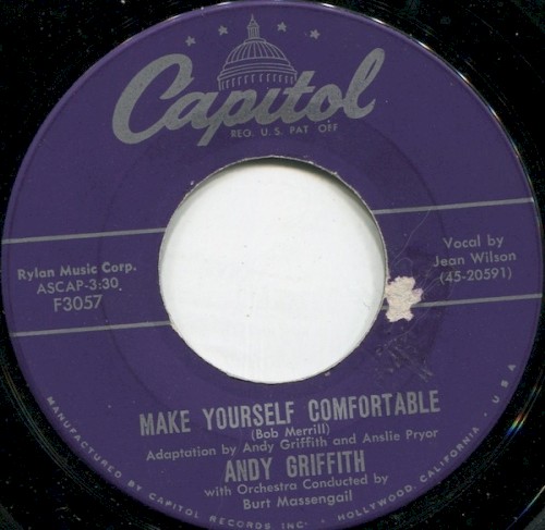 Make Yourself Comfortable / Ko Ko Mo (I Love You So)