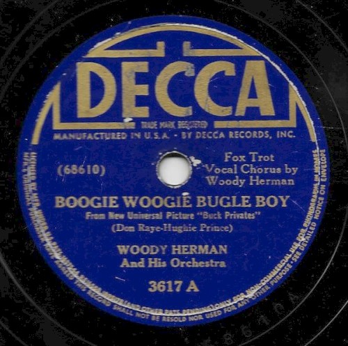 Boogie Woogie Bugle Boy / Bounce Me, Brother With a Solid Four