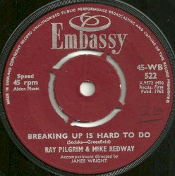 Breaking Up Is Hard to Do / Sealed With a Kiss