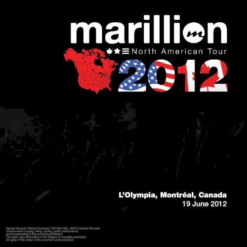 North American Tour 2012: L’Olympia, Montréal, Canada, 19 June 2012