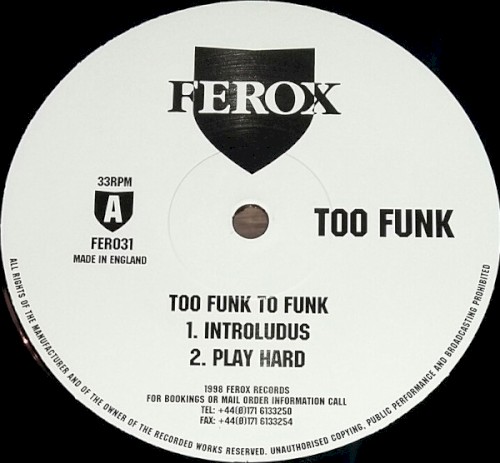 Too Funk to Funk