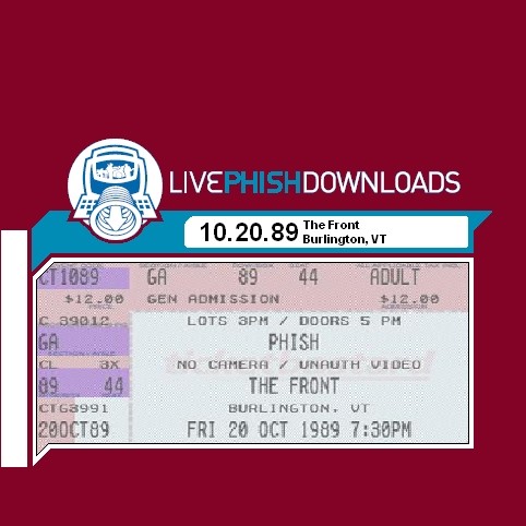 1989-10-20: The Front, Burlington, VT, USA