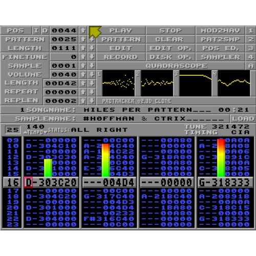Miles Per Pattern