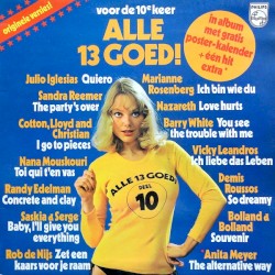 Alle 13 goed! Voor de 10e keer