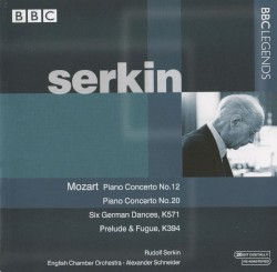 Piano Concertos nos 12 & 20 / Six German Dances / Prelude & Fugue