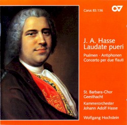 Laudate pueri - Psalmen, Antiphonen, Concerto per due flauti