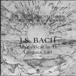 Magnificat in D major, BWV 243 / Kantate, BWV 140