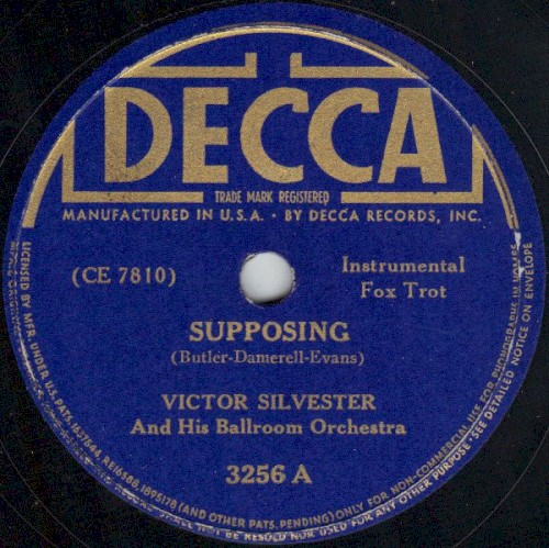 Supposing / Until Tomorrow