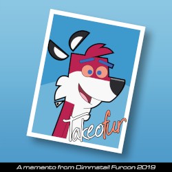 Takeofur: A memento from Dimmstail Furcon 2019
