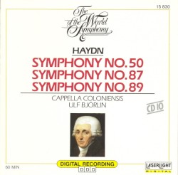 The World of the Symphony, Vol. 10 - Symphonies 50, 87 & 89