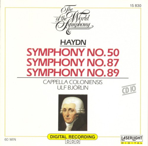 The World of the Symphony, Vol. 10 - Symphonies 50, 87 & 89