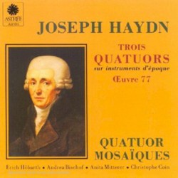 Trois quatuors, Œuvre 77