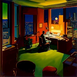 Office Sleepover