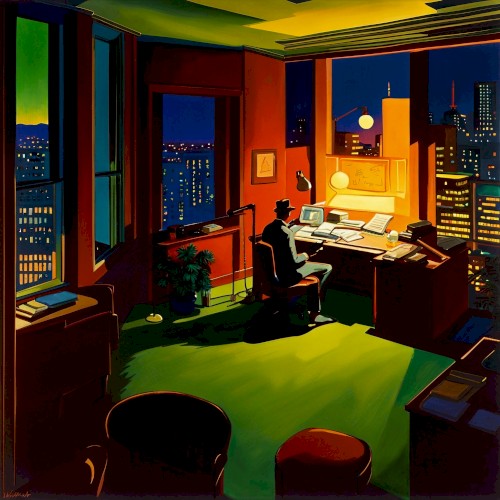 Office Sleepover