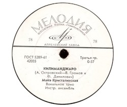 Килиманджаро / Возможно