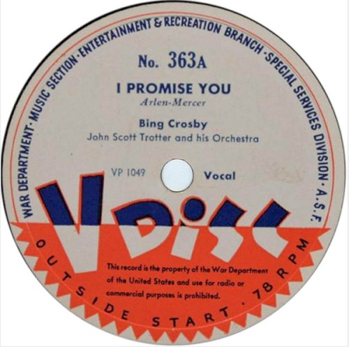 I Promise You / Medley from the Paramount picture “Here Is My Heart”