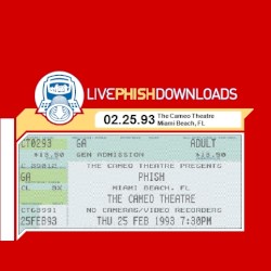 1993-02-25: The Cameo Theatre, Miami Beach, FL, USA