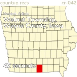 Walnut Township, Wayne County, Iowa
