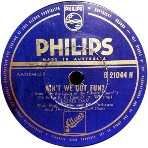 Ain't We Got Fun? / If You Were the Only Girl