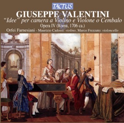 “Idee” per camera a Violino e Violone o Cembalo