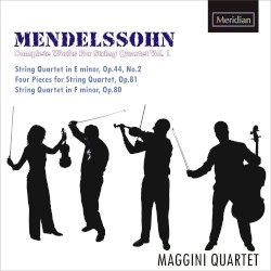 Complete Works for String Quartet Vol. 1