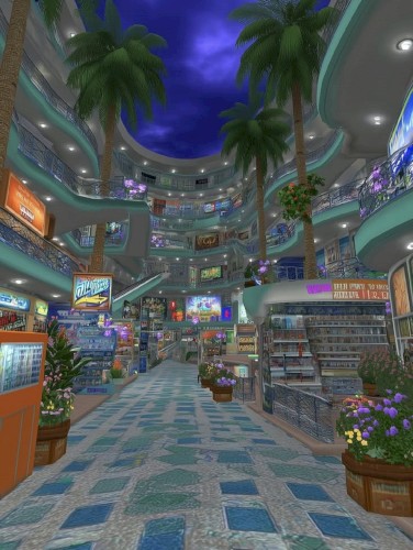 Displaced Mall Atrium